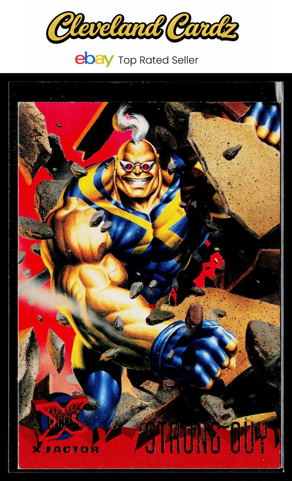 1995 Fleer Ultra X-Men #111 Strong Guy
