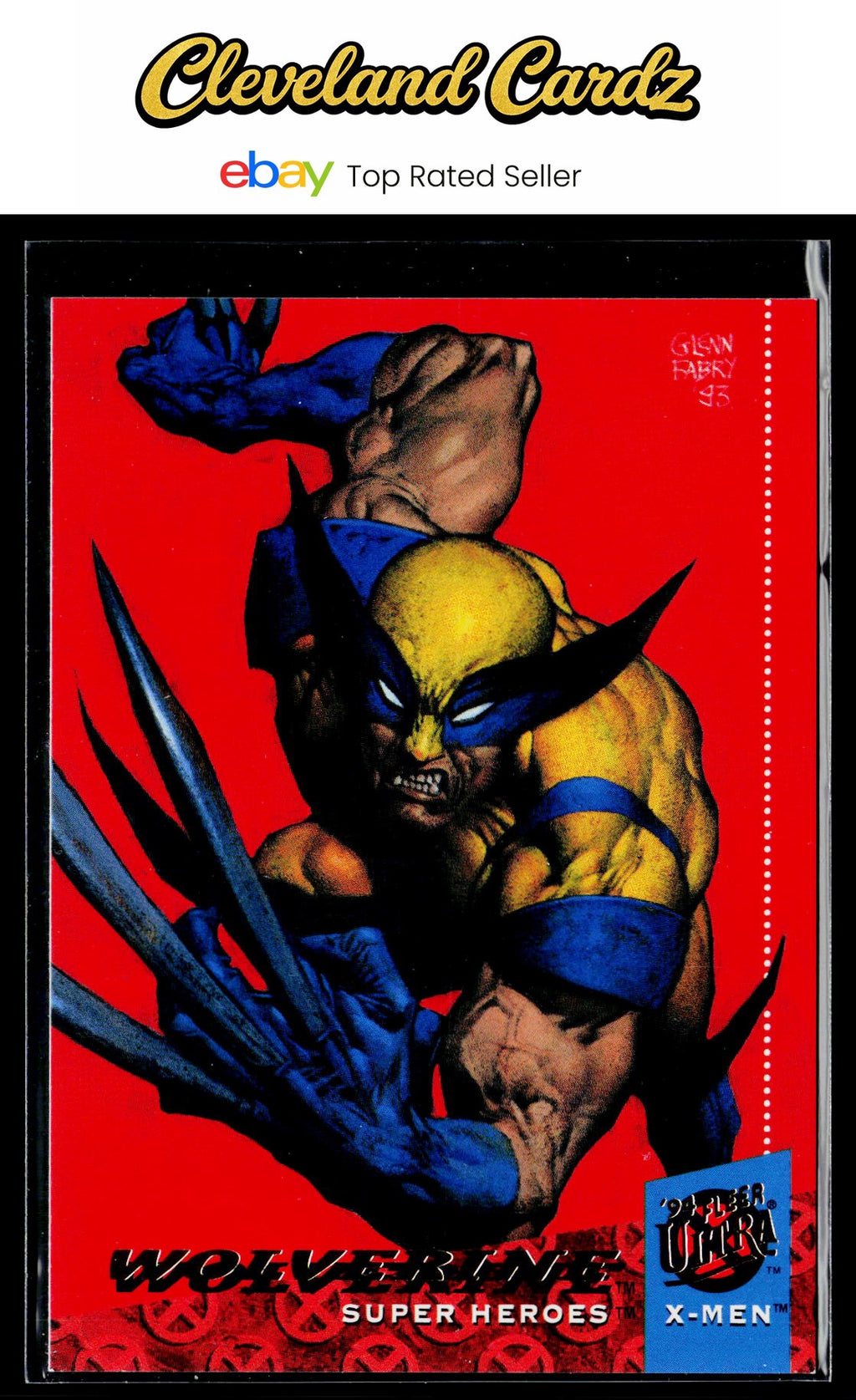 1994 Ultra X-Men #6 Wolverine