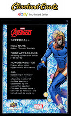 2024 Upper Deck Marvel Avengers #73 Speedball Blue