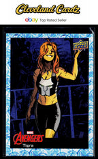 2024 Upper Deck Marvel Avengers #67 Tigra Blue