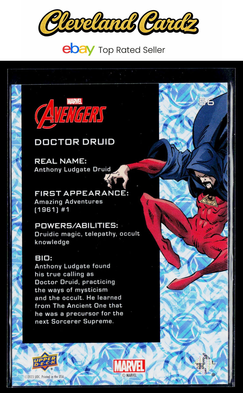 2024 Upper Deck Marvel Avengers #56 Doctor Druid Red