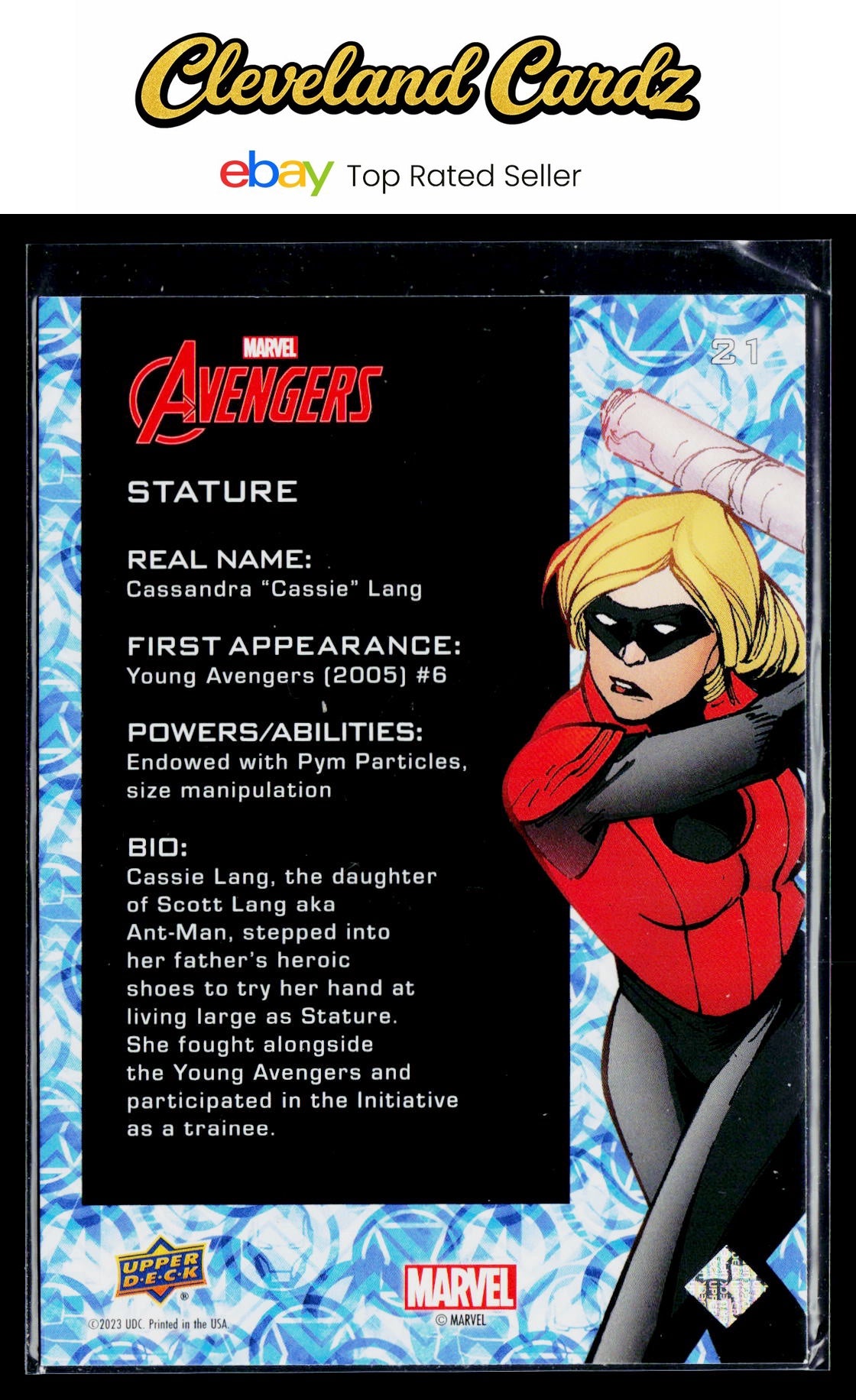 2024 Upper Deck Marvel Avengers #21 Stature Copper