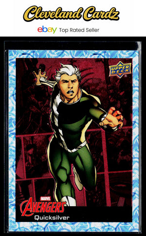 2024 Upper Deck Marvel Avengers #13 Quicksilver Red