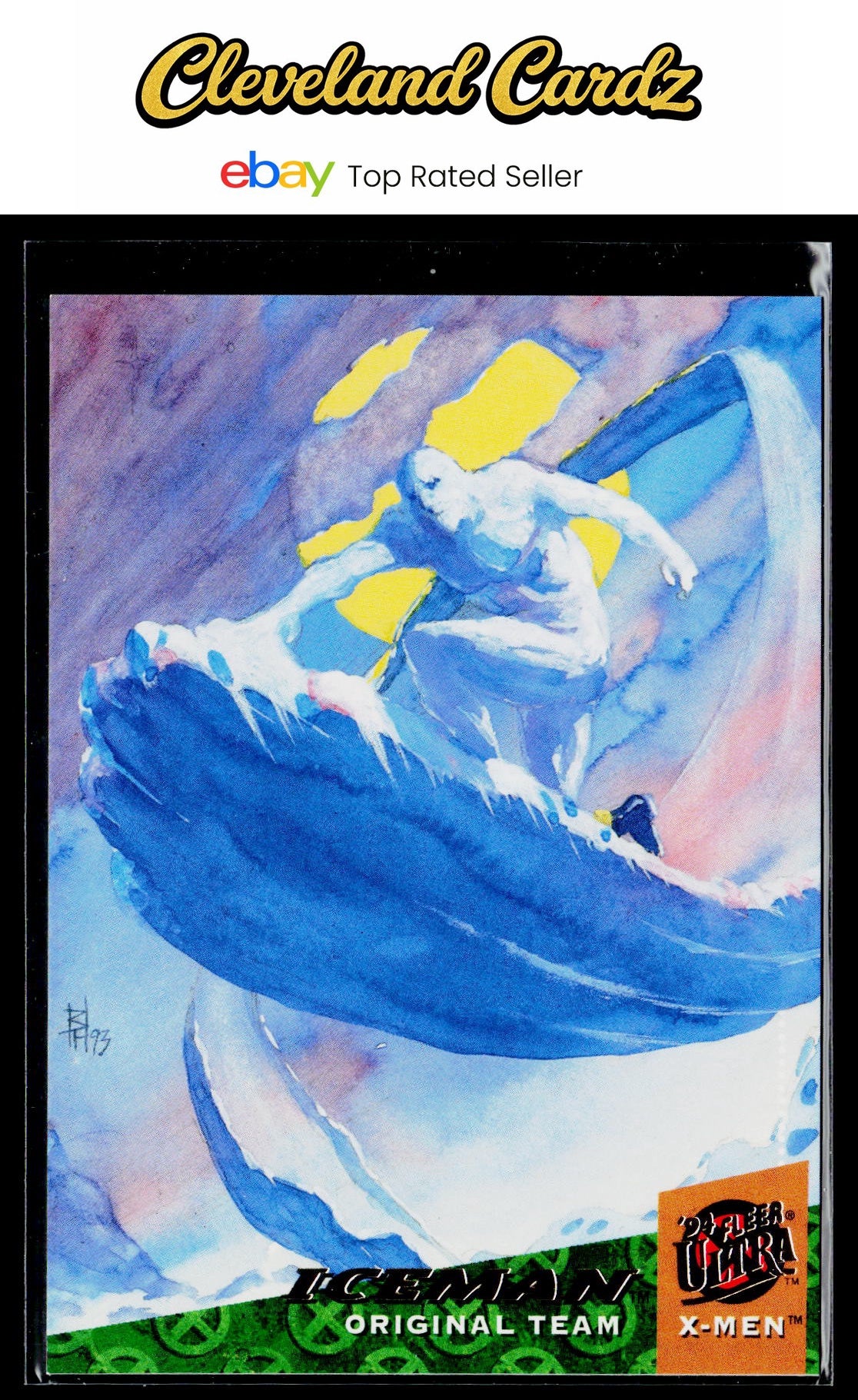 1994 Ultra X-Men #98 Iceman
