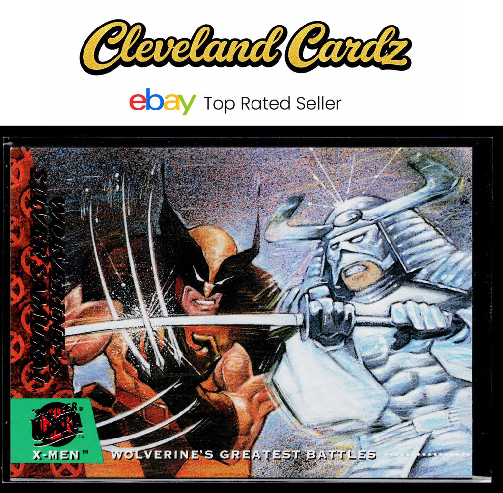 1994 Ultra X-Men #143 Wolverine vs. Silver Samurai
