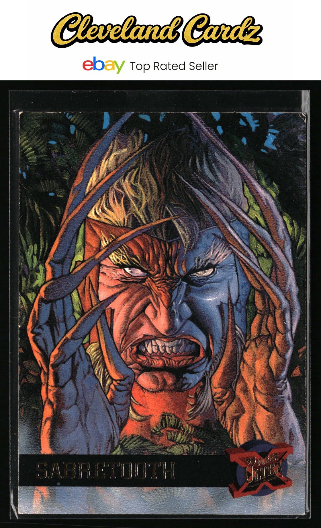 1995 Fleer Ultra X-Men #41 Sabretooth