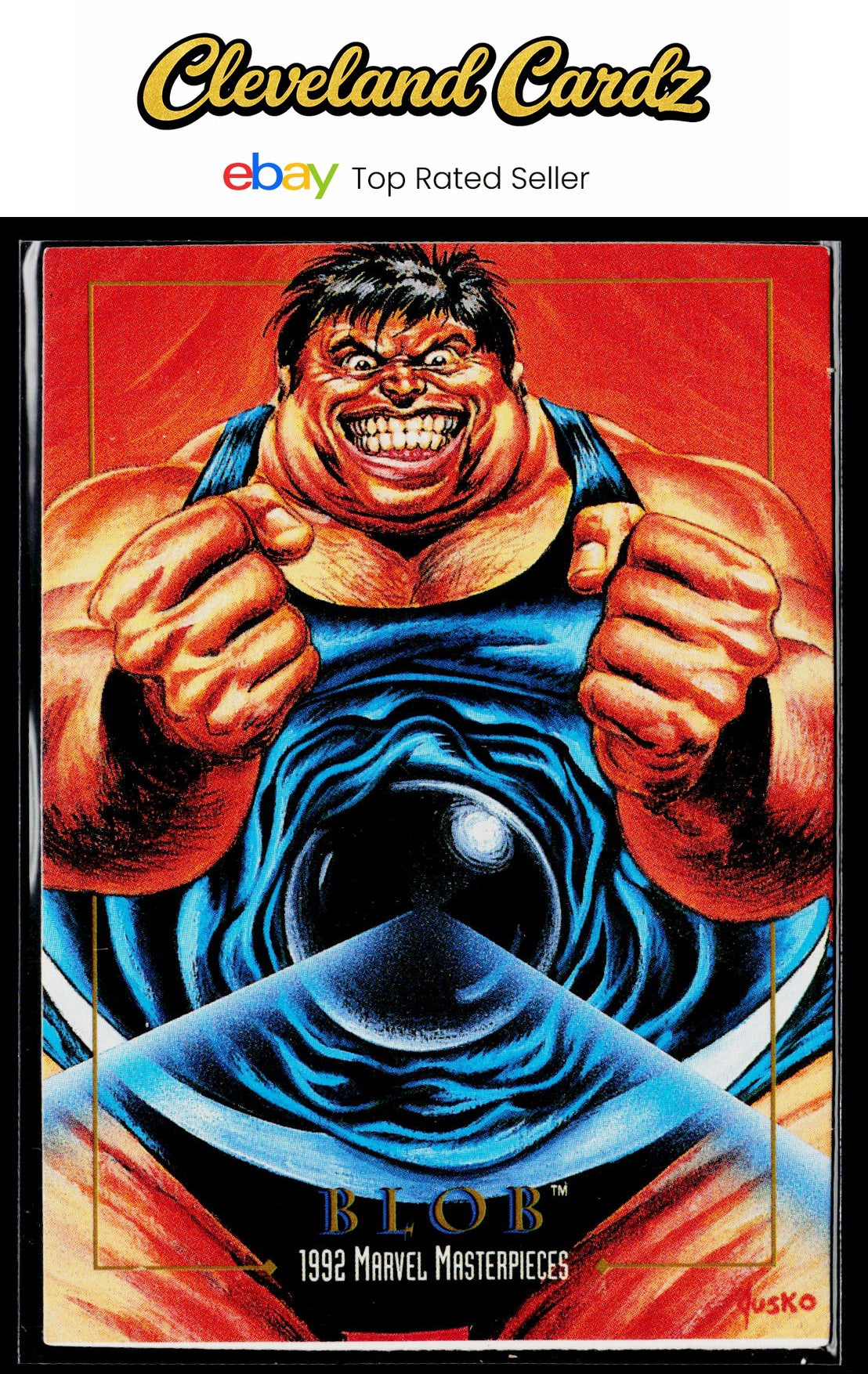 1992 SkyBox Marvel Masterpieces #1 Blob