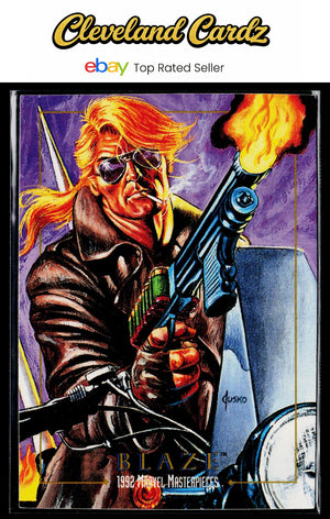 1992 SkyBox Marvel Masterpieces #2 Blaze