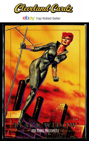 1992 SkyBox Marvel Masterpieces #3 Black Widow