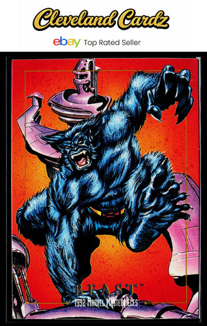 1992 SkyBox Marvel Masterpieces #7 Beast