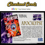 1992 SkyBox Marvel Masterpieces #9 Apocalypse