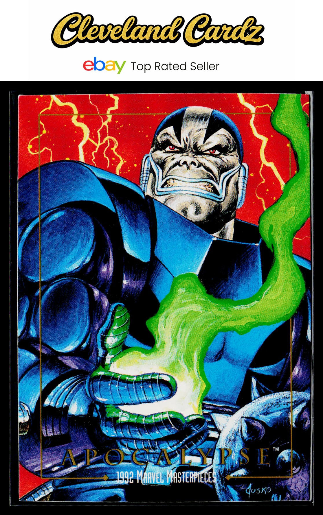 1992 SkyBox Marvel Masterpieces #9 Apocalypse