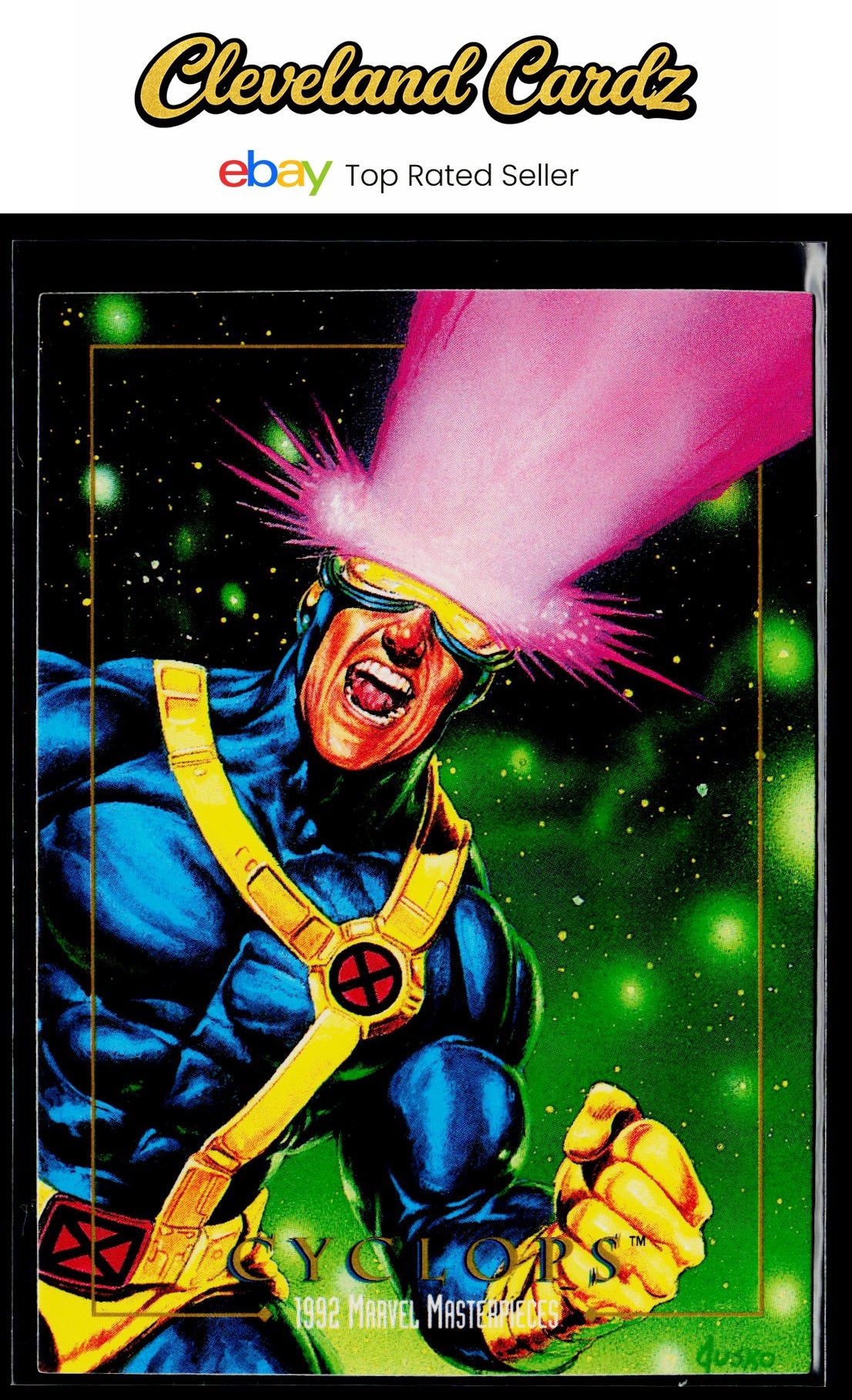1992 SkyBox Marvel Masterpieces #13 Cyclops