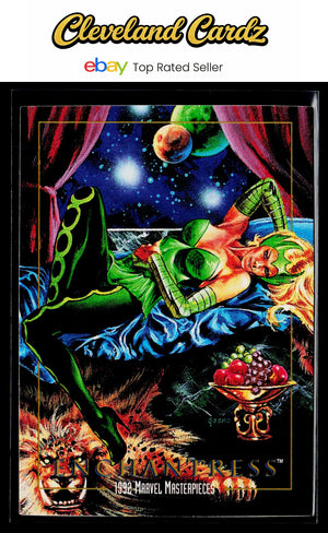 1992 SkyBox Marvel Masterpieces #21 Enchantress
