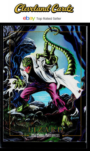 1992 SkyBox Marvel Masterpieces #41 Lizard