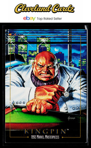 1992 SkyBox Marvel Masterpieces #43 Kingpin