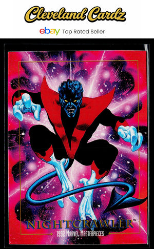1992 SkyBox Marvel Masterpieces #62 Nightcrawler