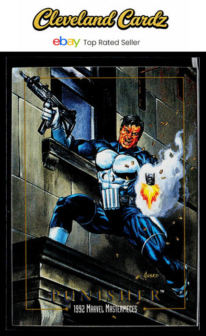 1992 SkyBox Marvel Masterpieces #73 Punisher