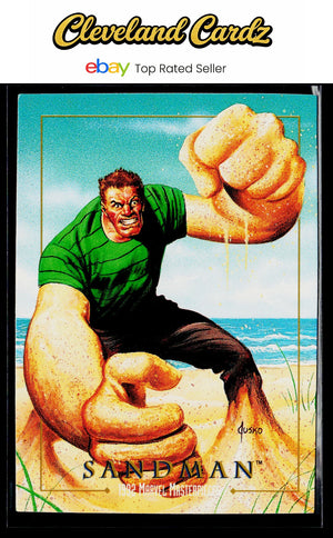 1992 SkyBox Marvel Masterpieces #77 Sandman