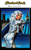 1992 SkyBox Marvel Masterpieces #81 Silver Sable