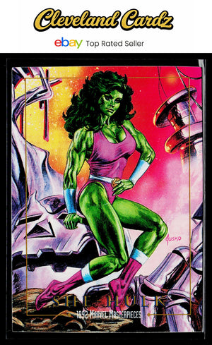 1992 SkyBox Marvel Masterpieces #82 She-Hulk