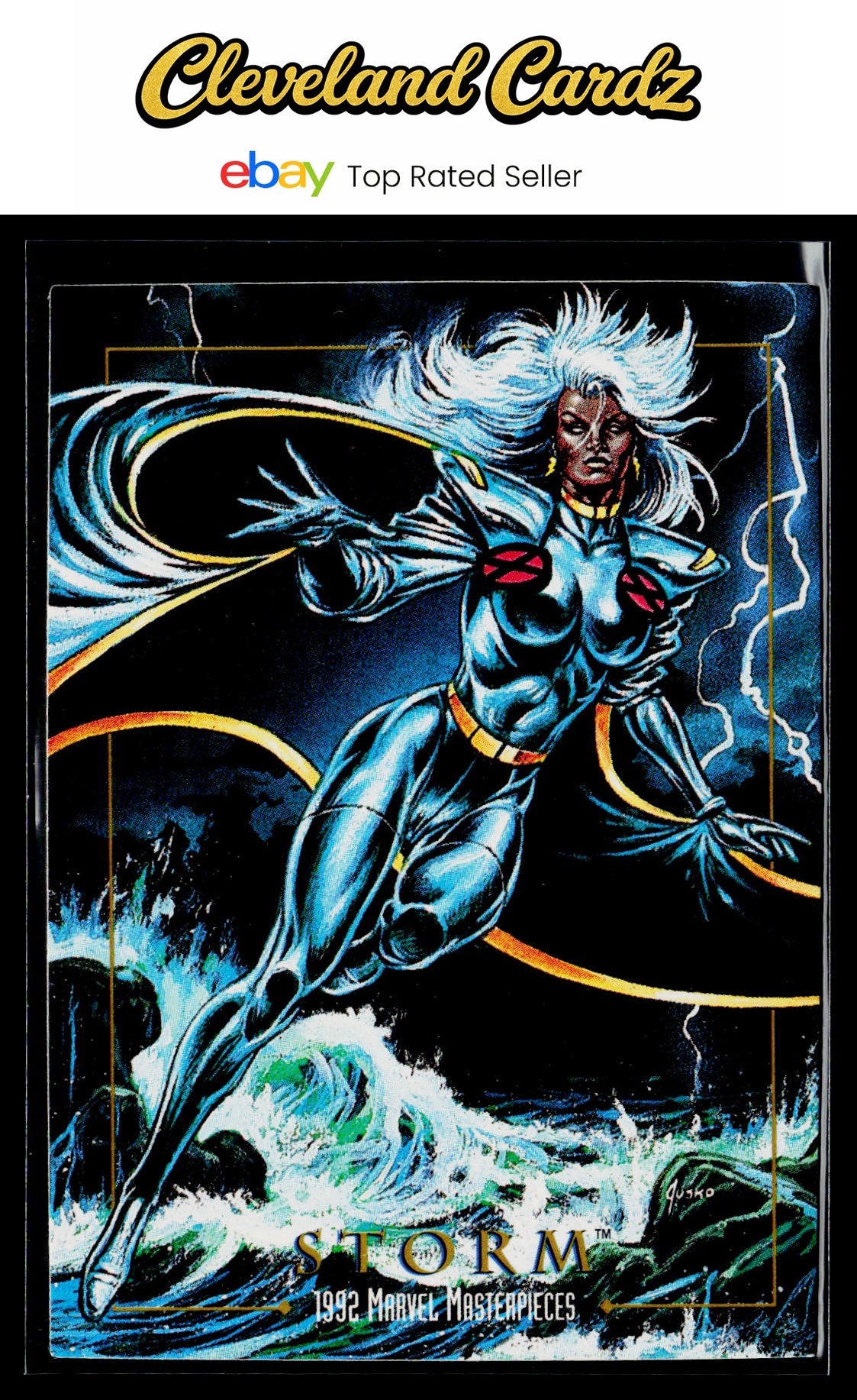 1992 SkyBox Marvel Masterpieces #86 Storm
