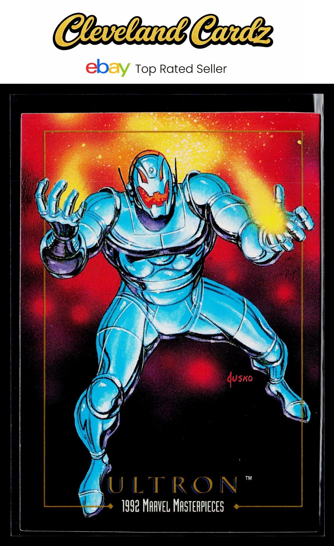 1992 SkyBox Marvel Masterpieces #98 Ultron