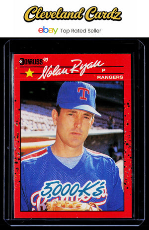 1990 Donruss #665 Nolan Ryan 5000K Error Card
