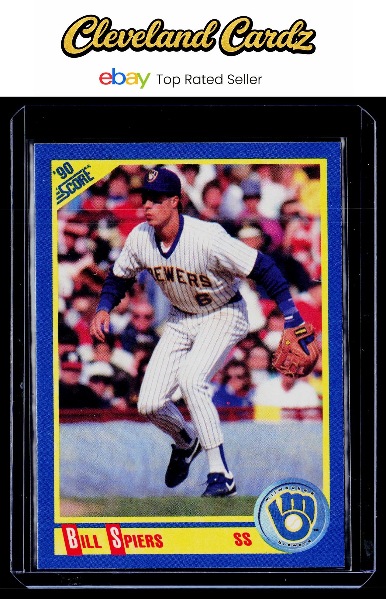 1990 Score #449a Bill Spiers