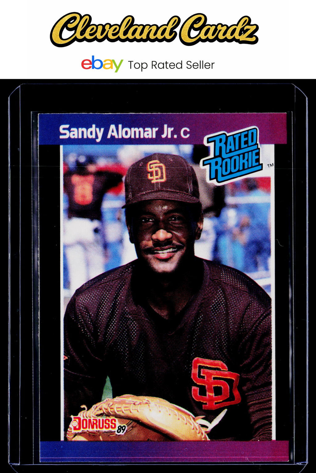 1989 Donruss #28 Sandy Alomar Jr.