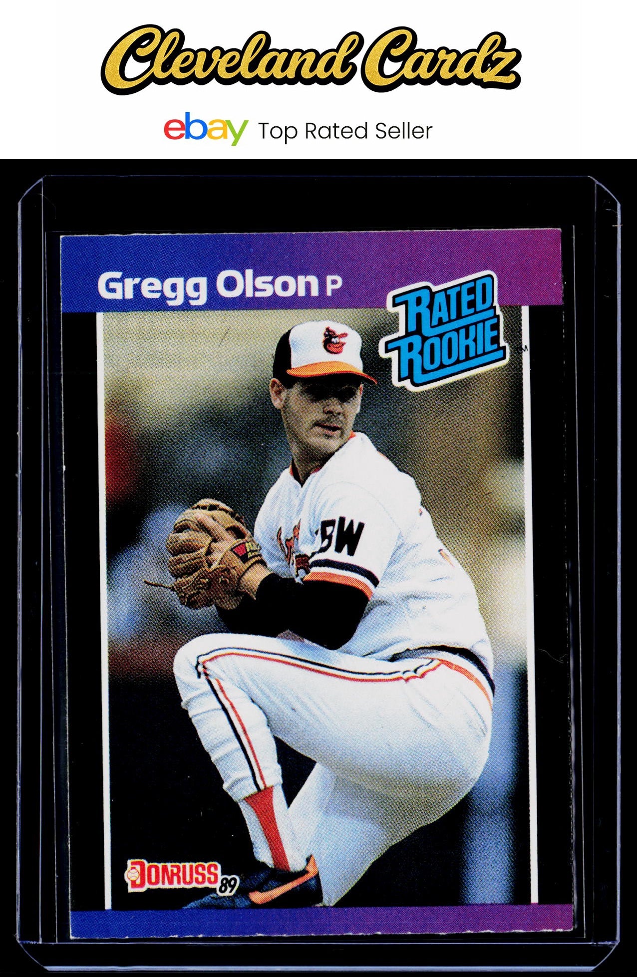 1989 Donruss #46 Gregg Olson