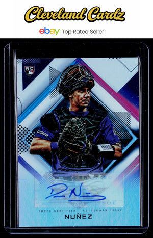2020 Topps Fire #FA-DN Dom Nuñez Fire Autographs