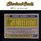 1987 Topps #340 Roger Clemens