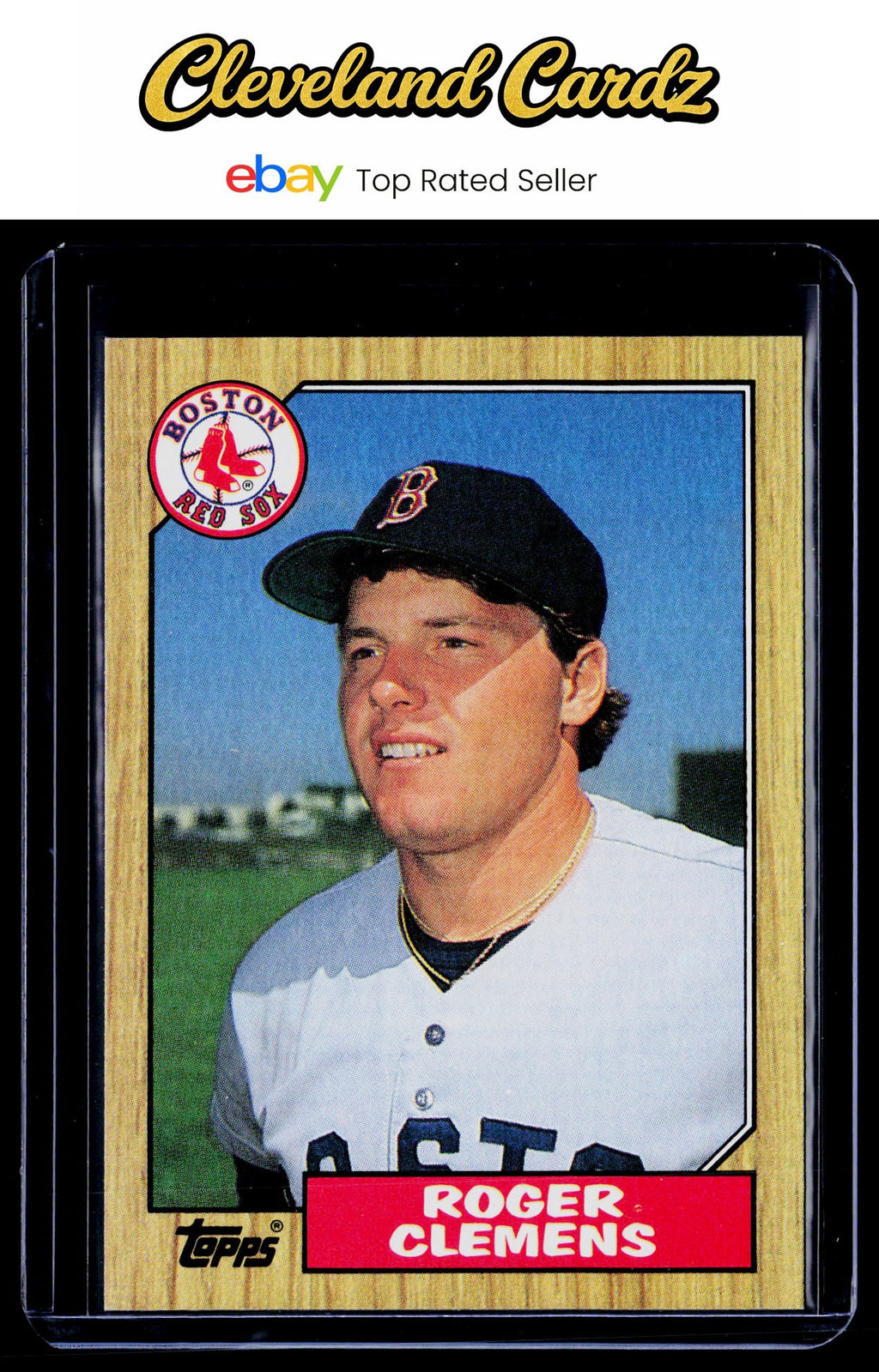 1987 Topps #340 Roger Clemens