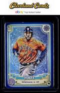 2020 Topps Gypsy Queen #TOD-13 George Springer Tarot of the Diamond Indigo #/250