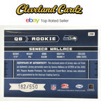 2003 Leaf Rookies & Stars #258 Seneca Wallace #/550 RC