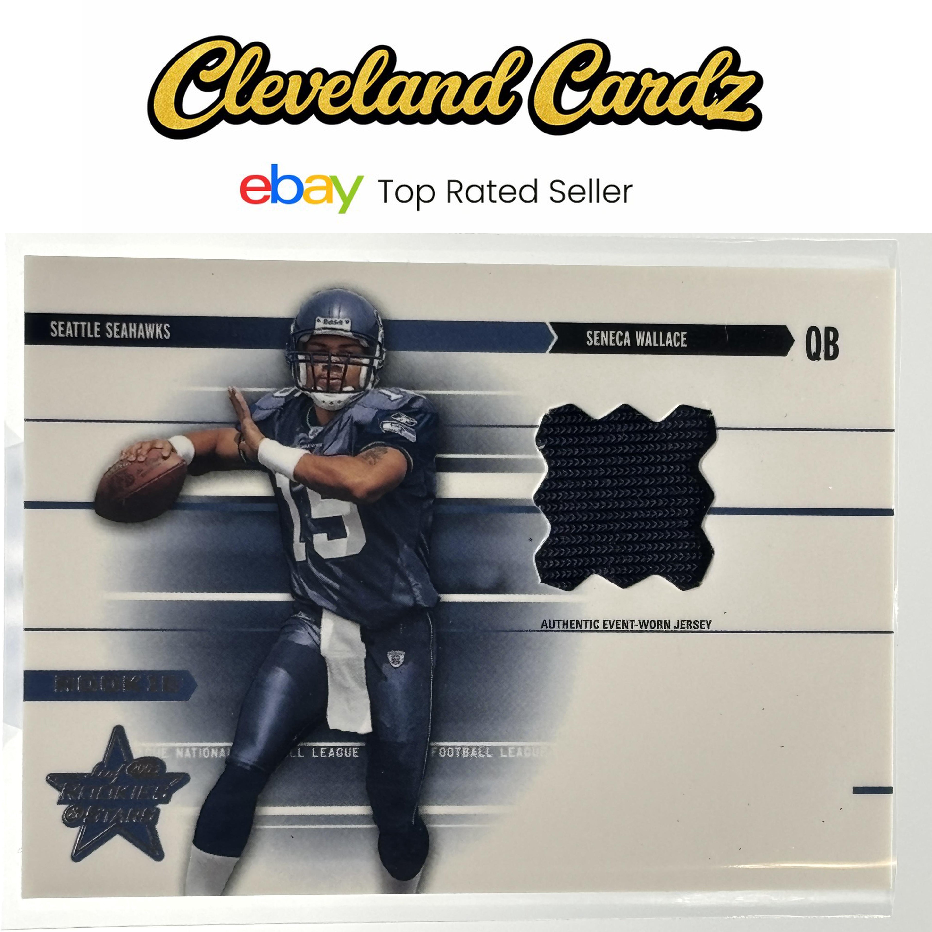 2003 Leaf Rookies & Stars #258 Seneca Wallace #/550 RC