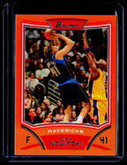 2008-09 Bowman #41 Dirk Nowitzki Orange #/299