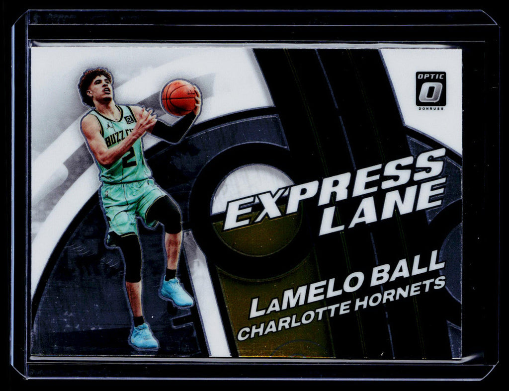 2021-22 Donruss Optic #16 LaMelo Ball Express Lane