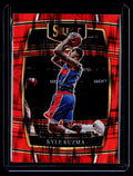 2021-22 Panini Select #70 Kyle Kuzma Orange Flash Prizms