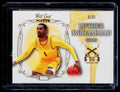2022 Wild Card Matte #SG-17 Luther Muhammad Smoking Guns White/Gold #/25