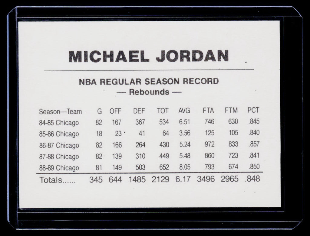 1990 Michael Jordan #NNO Michael Jordan