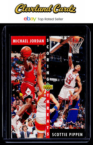 1992-93 Upper Deck #62b Michael Jordan / Scottie Pippen