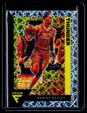 2020-21 Panini Flux #124 Darius Bazley Laser