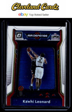 2020-21 Donruss Optic #4 Kawhi Leonard Air Defense