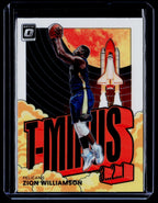 2021-22 Donruss Optic #1 Zion Williamson T-Minus 3...2...1
