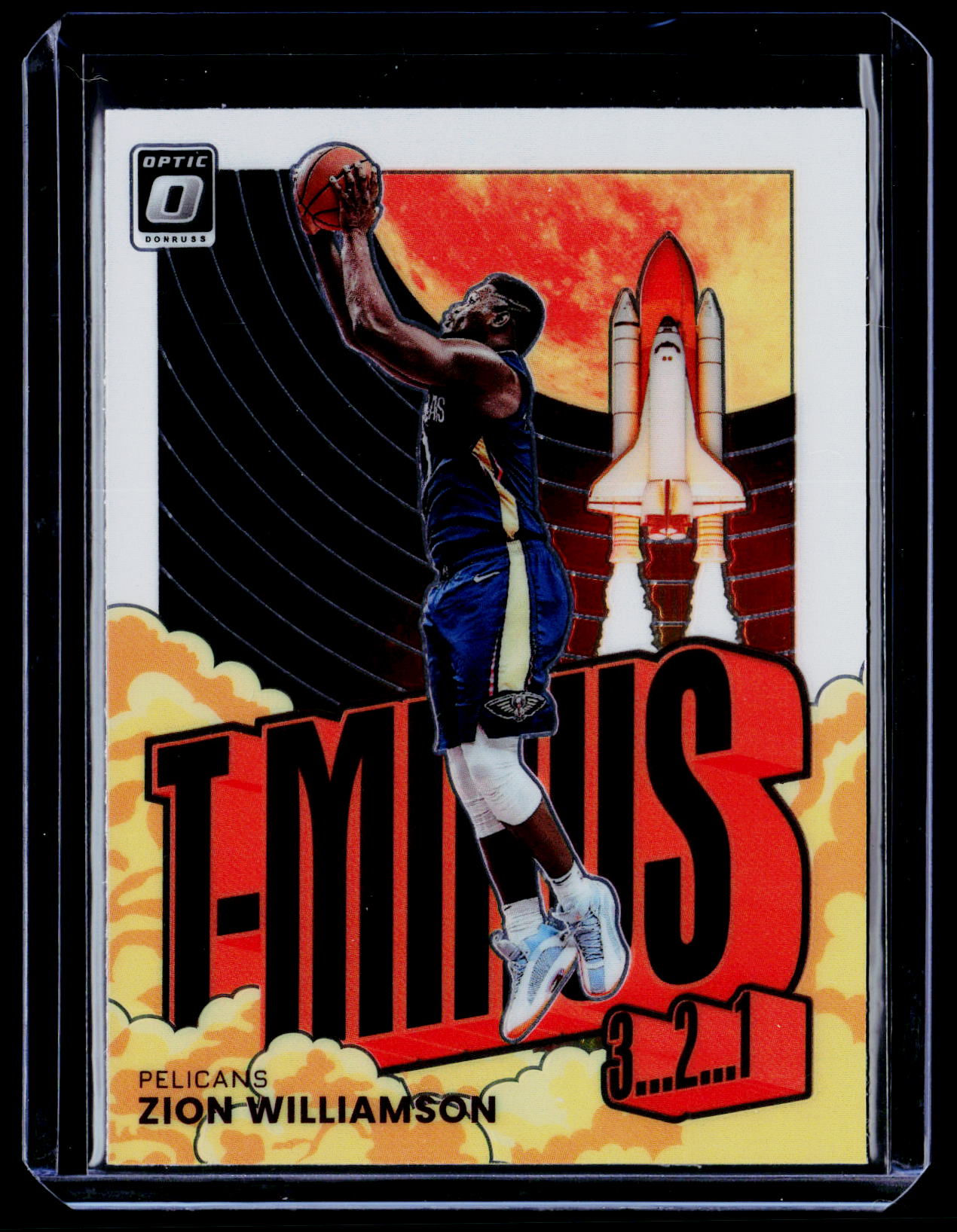 2021-22 Donruss Optic #1 Zion Williamson T-Minus 3...2...1