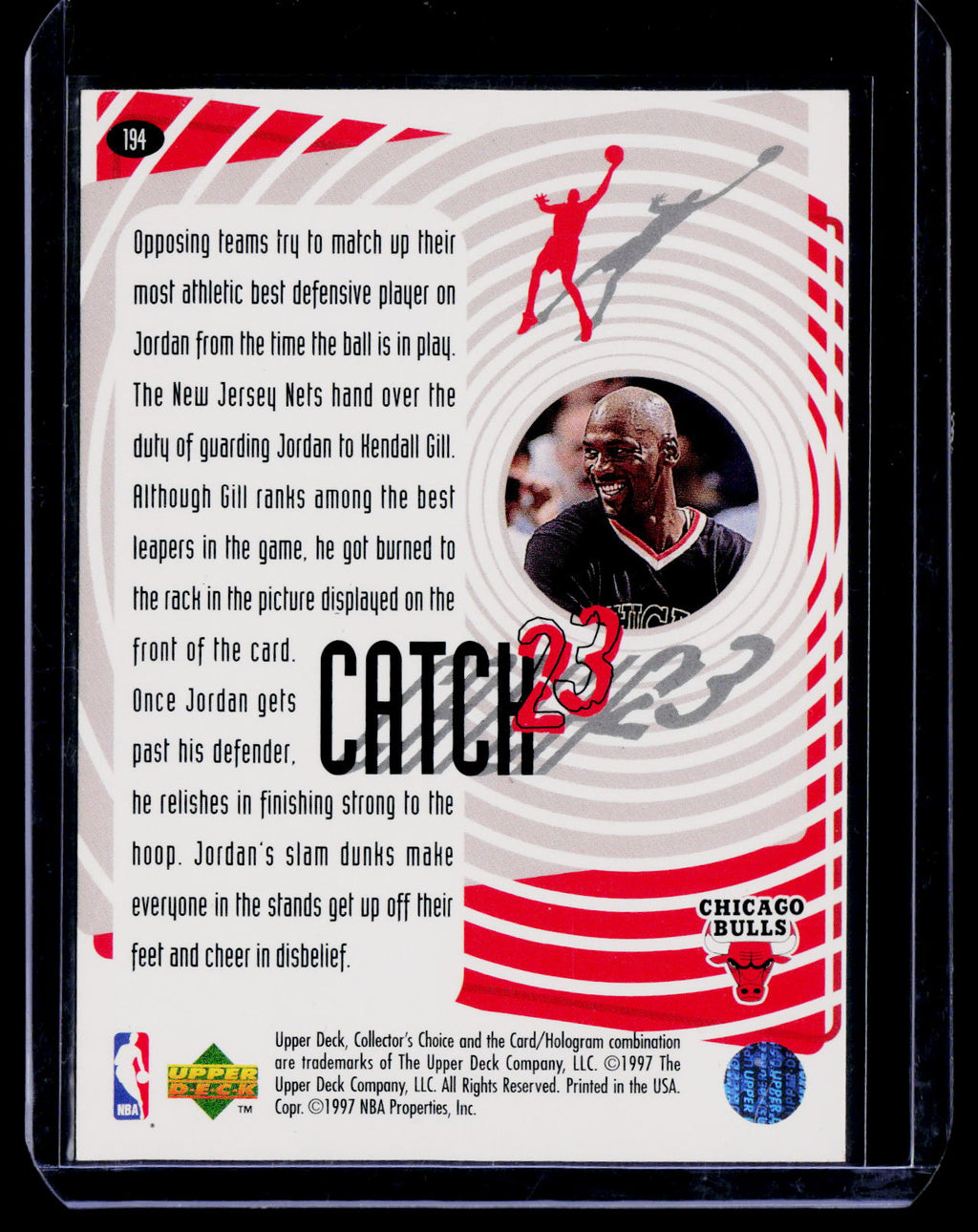 1997-98 Collector's Choice #194 Michael Jordan