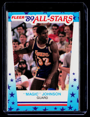 1989-90 Fleer #5 Magic Johnson Stickers