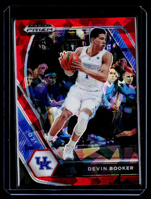 2021 Panini Prizm Draft Picks #70 Devin Booker Red Ice